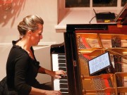 Anika Vavic spielte in ihrem zweiten Programm in Gartrop Werke von Bach, Haydn, Beethoven und Skrjabin.